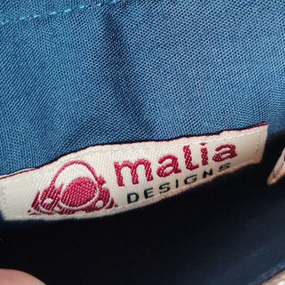 Malia Designs Purple Motif Crossbody Phone Wallet - Picture 6 of 9